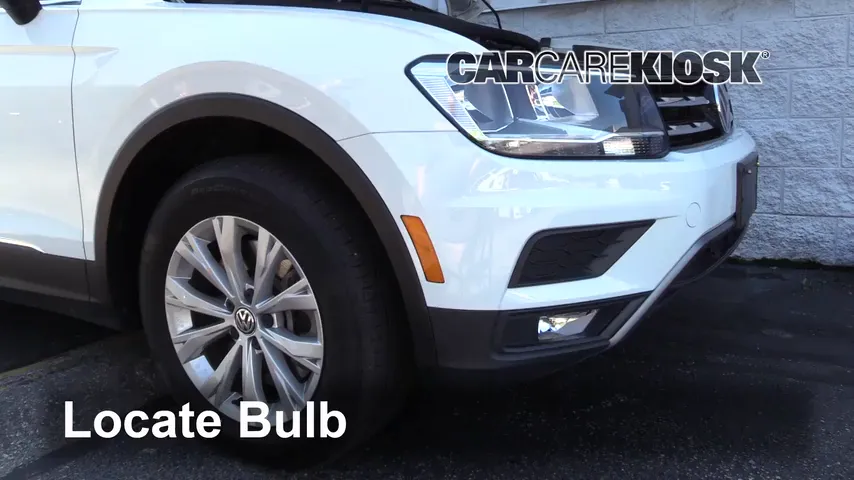 2018 Volkswagen Tiguan SE 2.0L 4 Cyl. Turbo Luces Luz de estacionamiento (reemplazar foco)